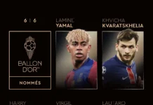 Ballon dâOr 2025 : voici la liste complĂšte des nommĂ©s