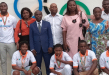 BEACH WRESTLING – CHAMPIONNAT D’AFRIQUE U15, U17 et U20 / LE COMITĂ NATIONAL OLYMPIQUE CĂLĂBRE LES MĂDAILLĂS IVOIRIENS