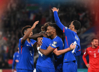 Elim. Mondial 2026 (Zone Euro) / France-Azerbaïdjan / LE MATCH DE KYLIAN MBAPPE EN IMAGE