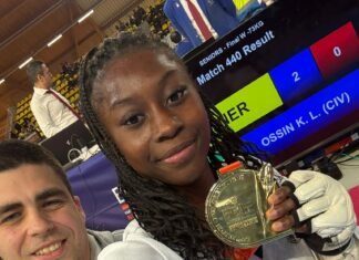 Taekwondo mondial : la sensation ivoirienne Laurène Kimi Ossin remporte le prestigieux Dutch Open Taekwondo 2026