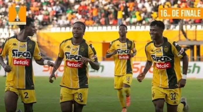 Coupe nationale : l’ASEC Mimosas bat l’Africa Sports d’Abidjan (1-0) dans un derby bouillant au Stade Félix Houphouët-Boigny